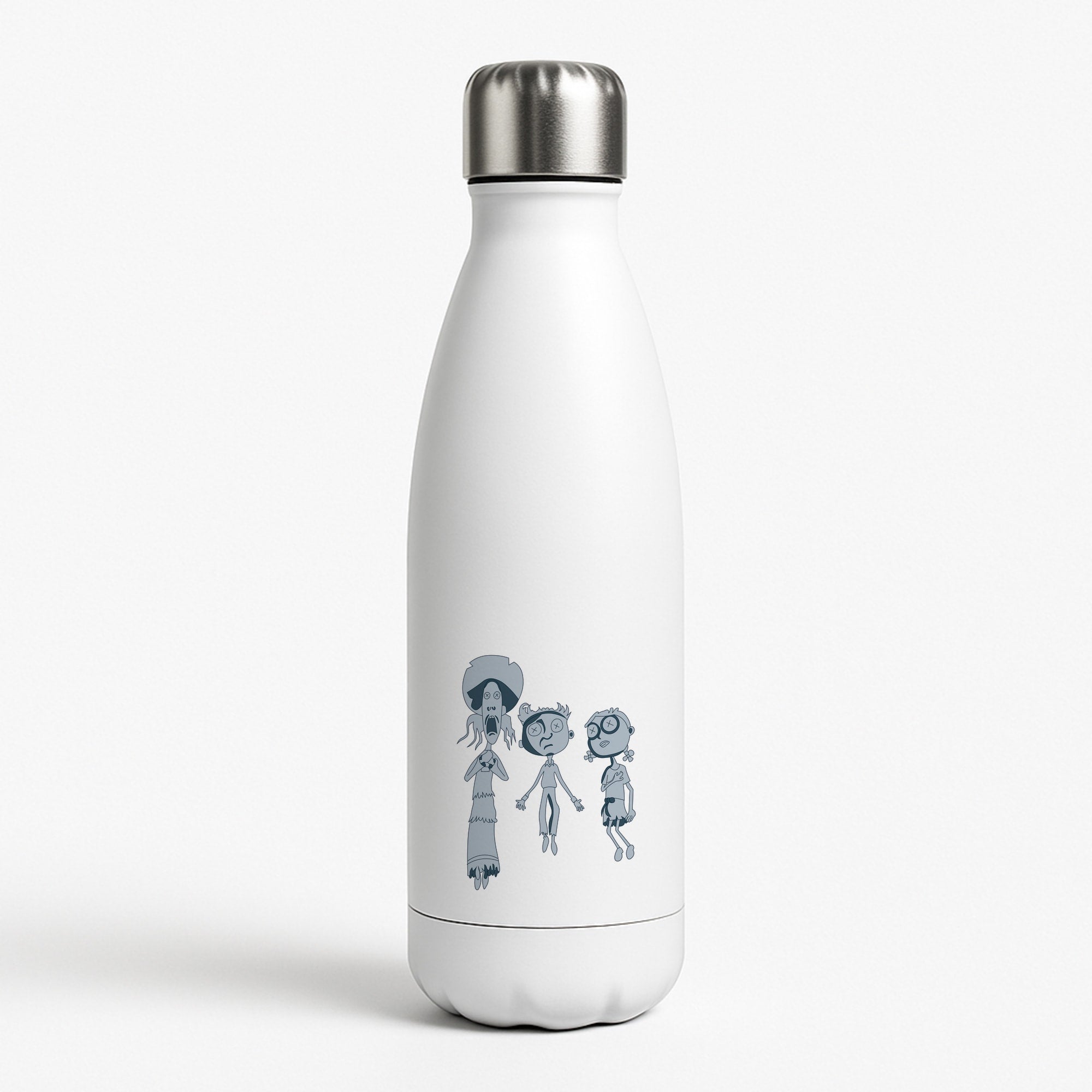 Cor Outline White Water Bottle