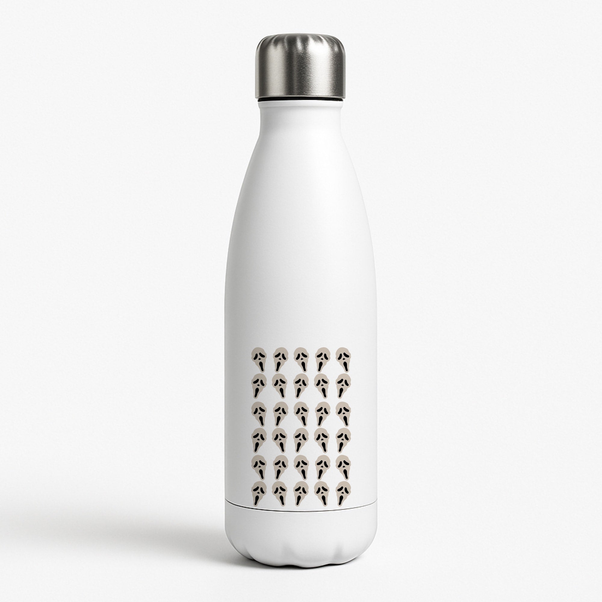 Collage - Halloween White Water Bottle