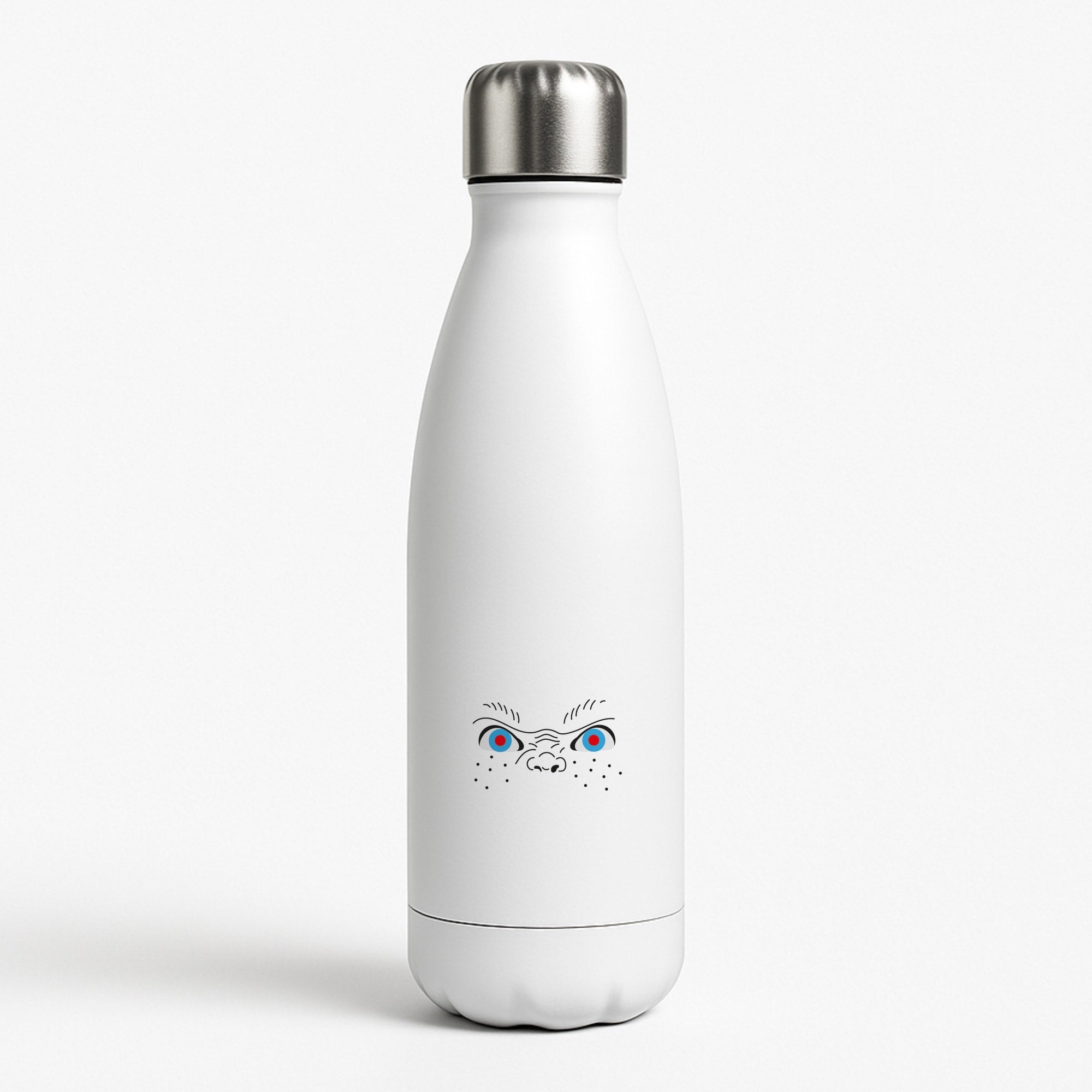 Chucky Face - Chucky White Water Bottle