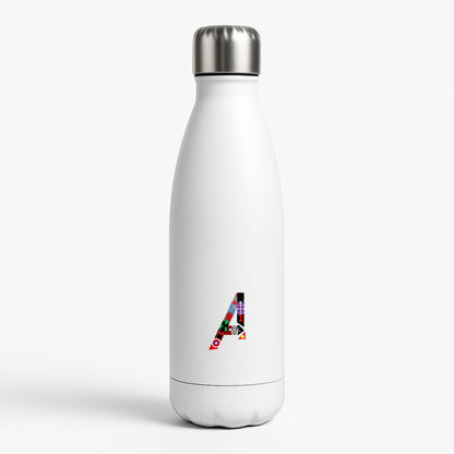 Avengers Logo - Marvel White Water Bottle
