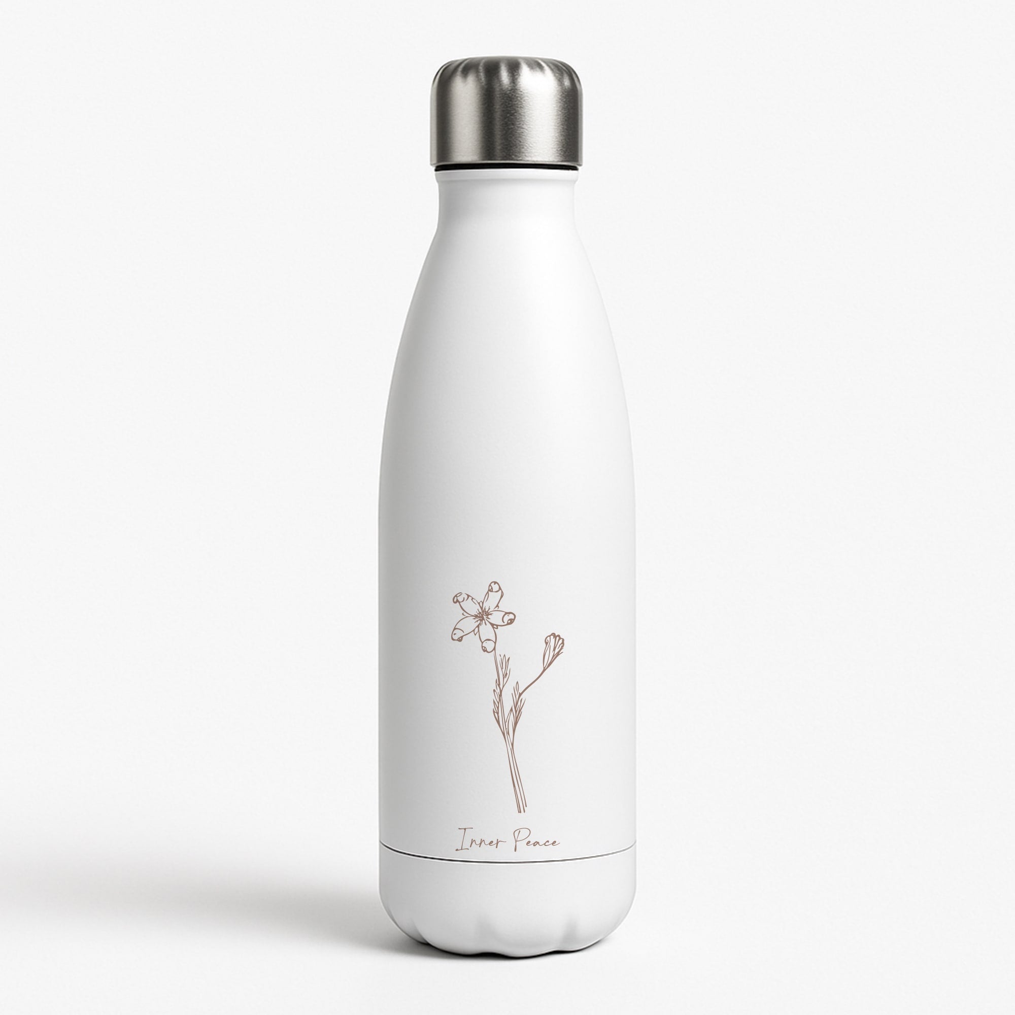 Inner Peace  White Water Bottle