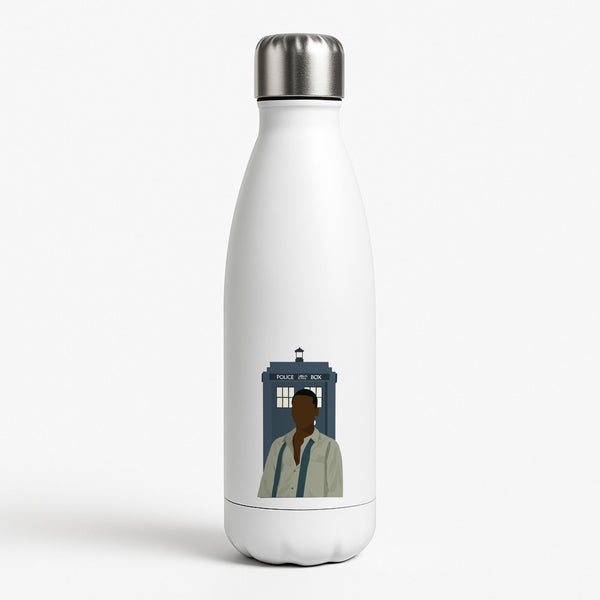 The Doctor White Water Bottle