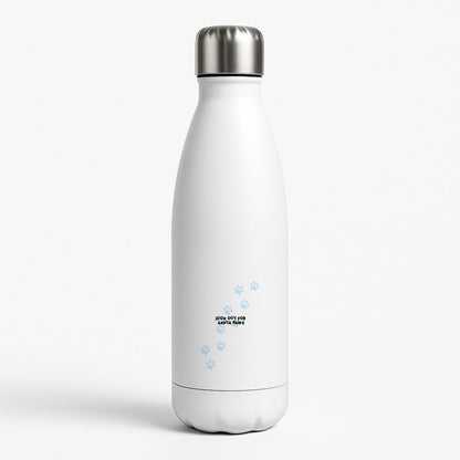 Santa Paws - Christmas White Water Bottle