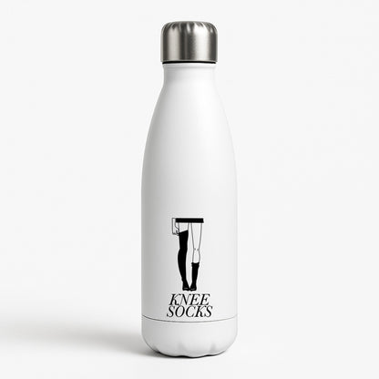 Knee Socks White Water Bottle