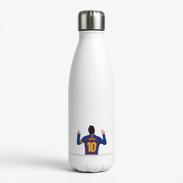 Messi - Football White Water Bottle