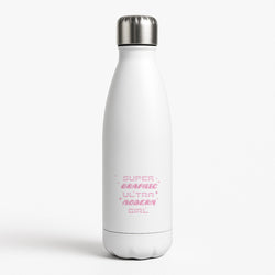 Super Graphic Ultra Modern Girl - Chappell White Water Bottle