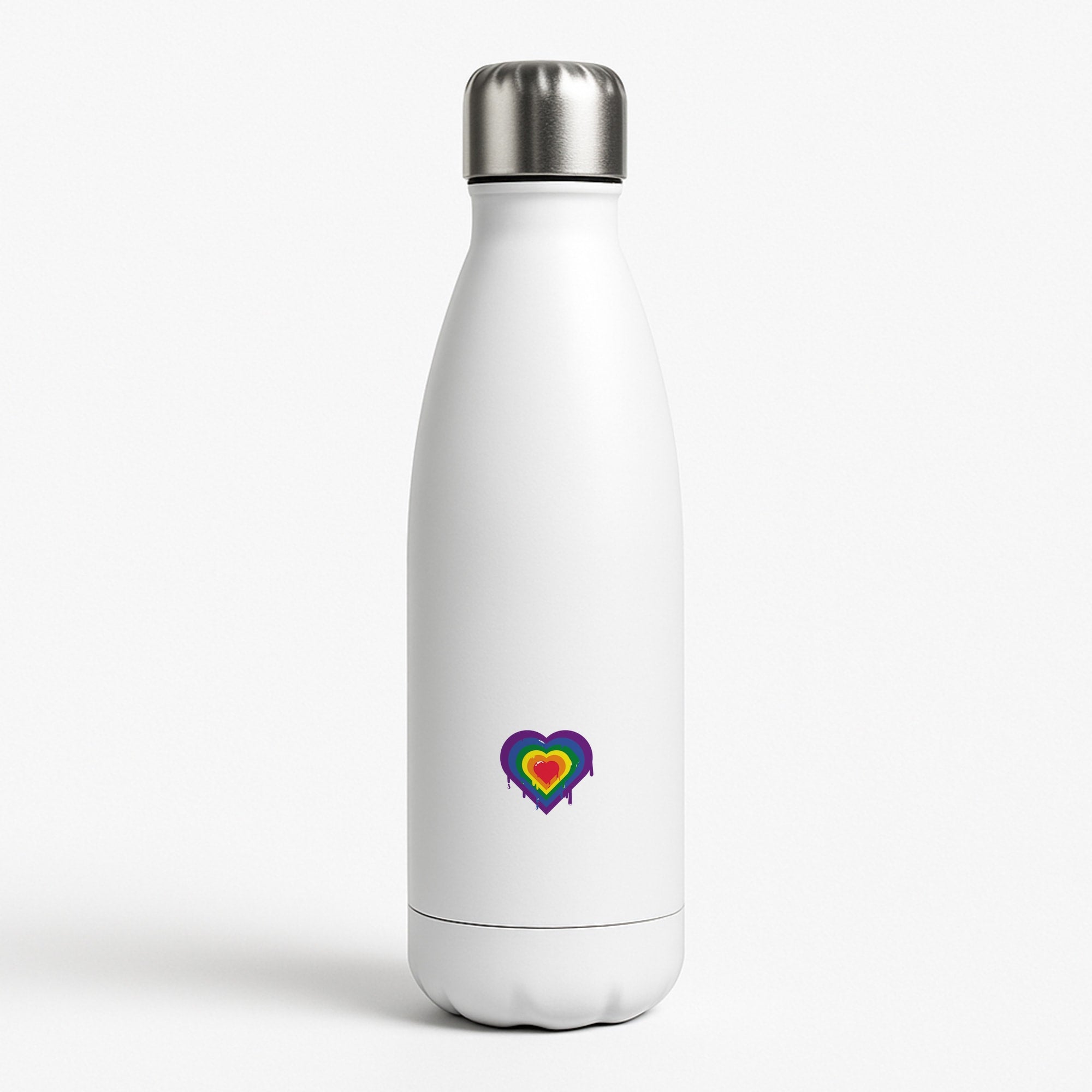 Dripped heart - Pride Water Bottle