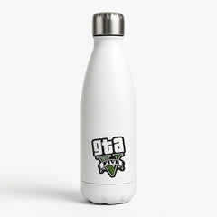 Green Five - Video Game Water Bottle