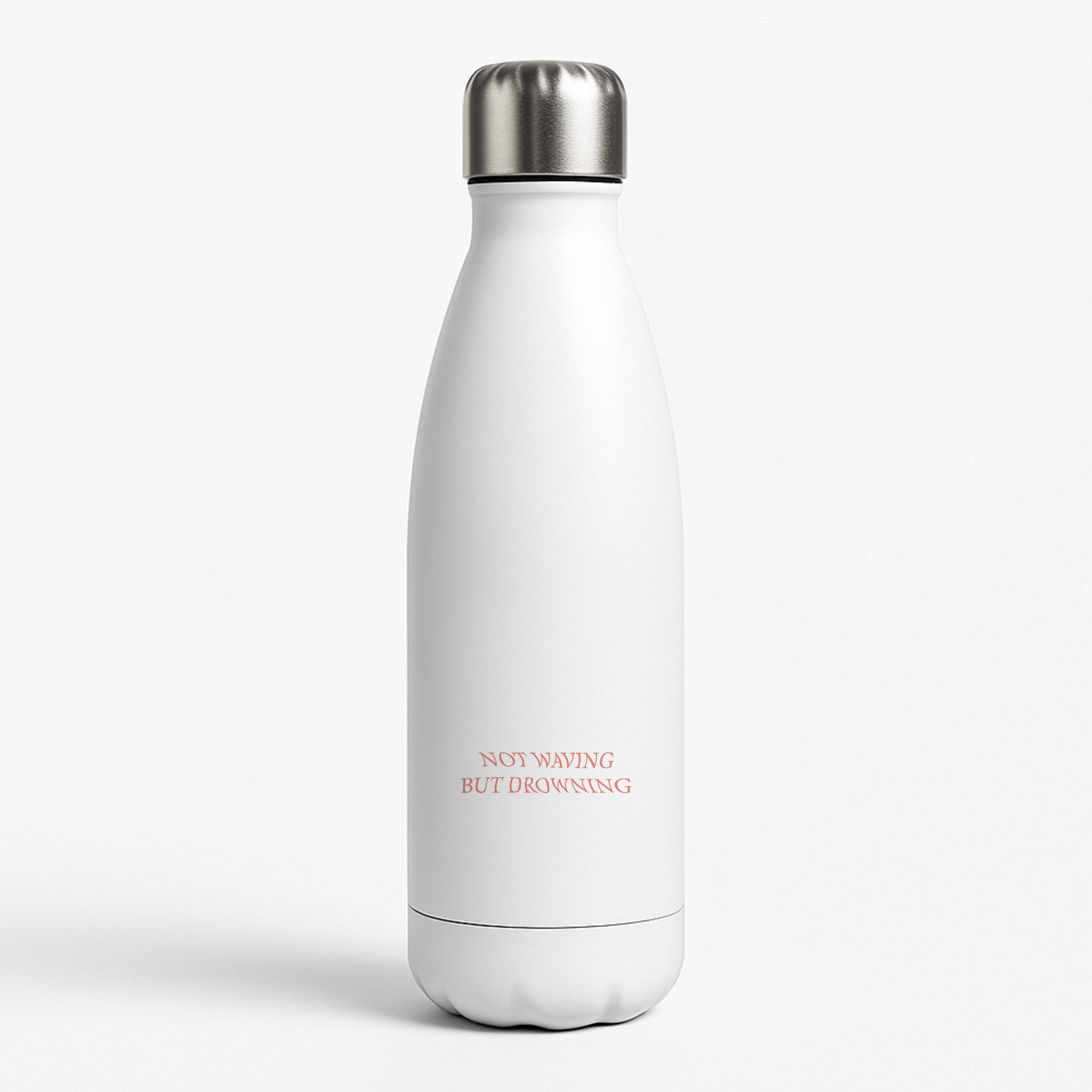 Not Waving But Drowning - Water Bottle