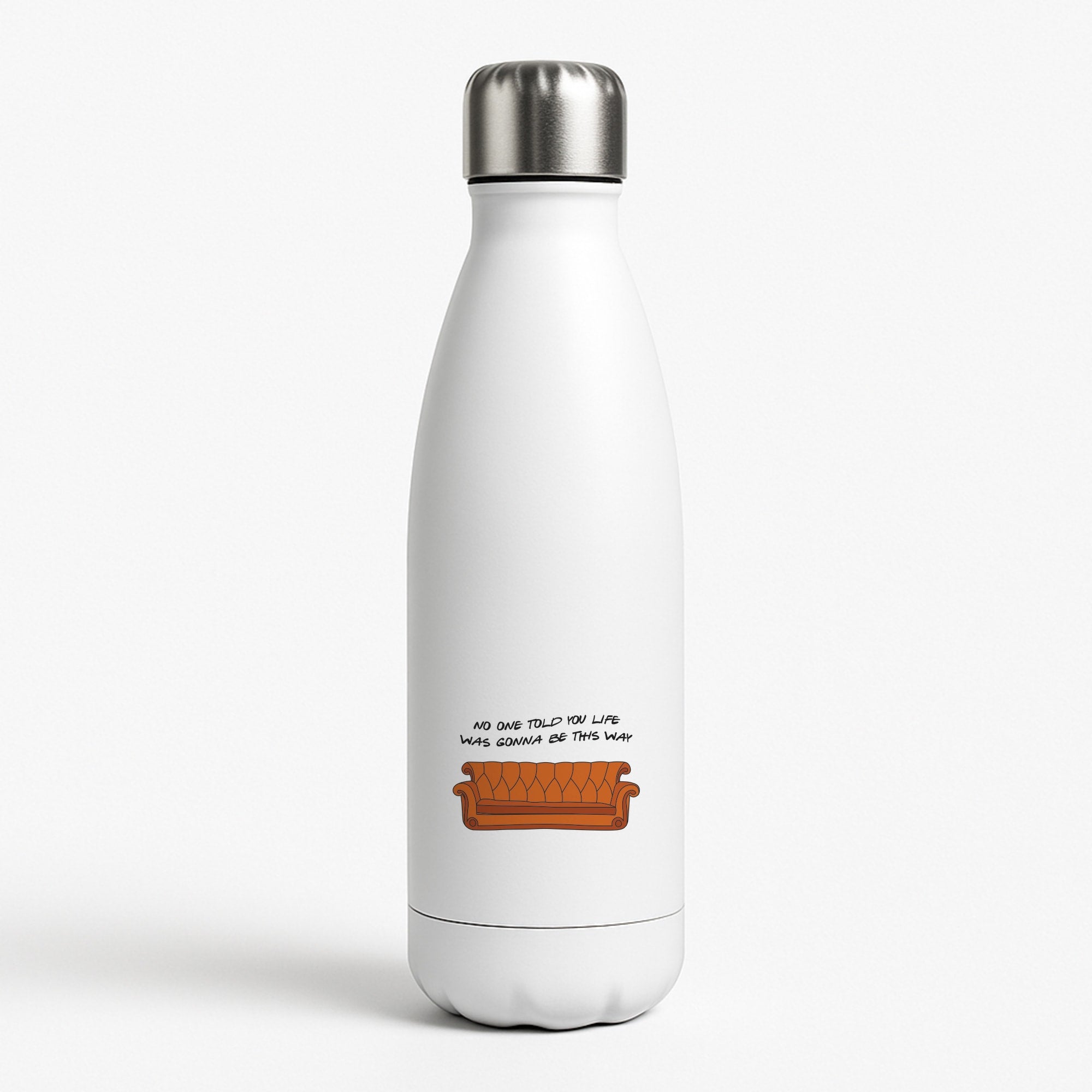 No One Told You Pattern Water Bottle