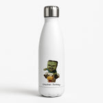 Chicken Jockey  White Water Bottle