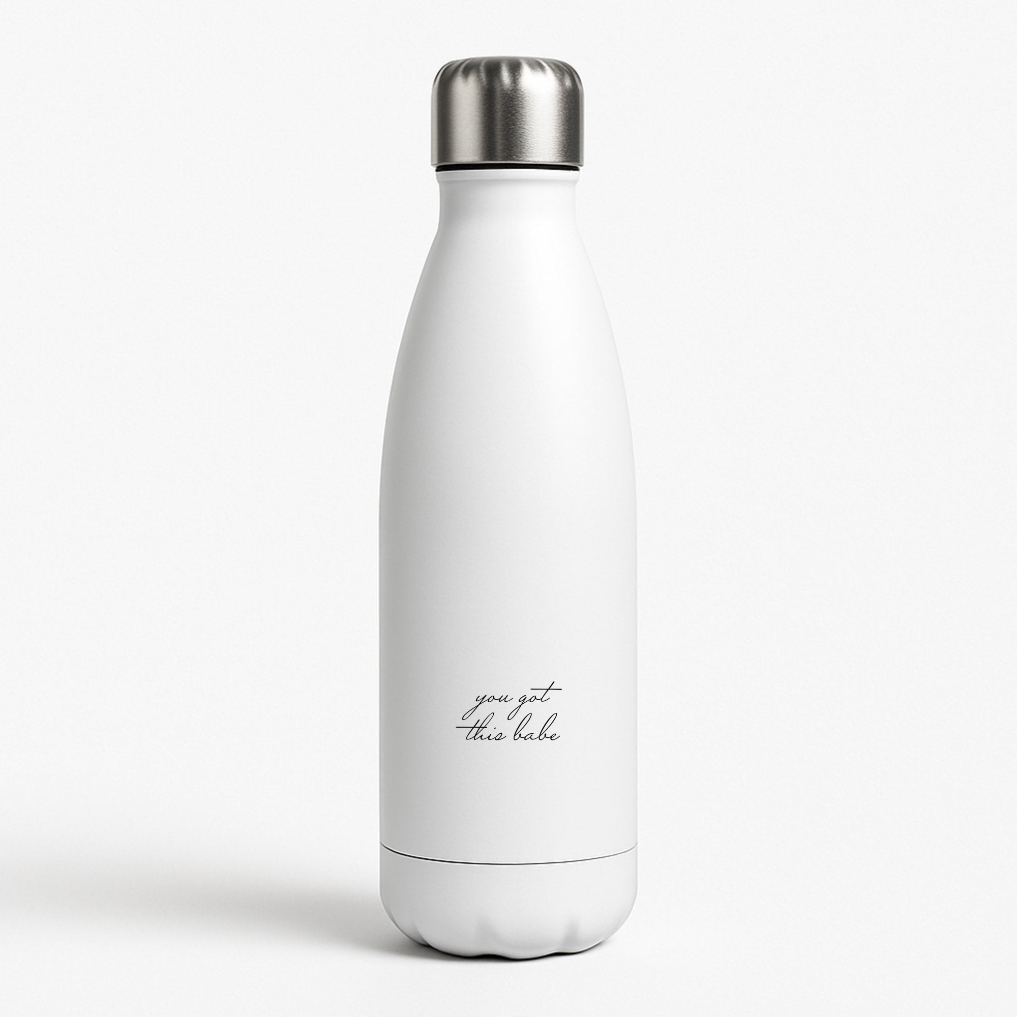 You Got This Babe - Sassy Quotes White Water Bottle