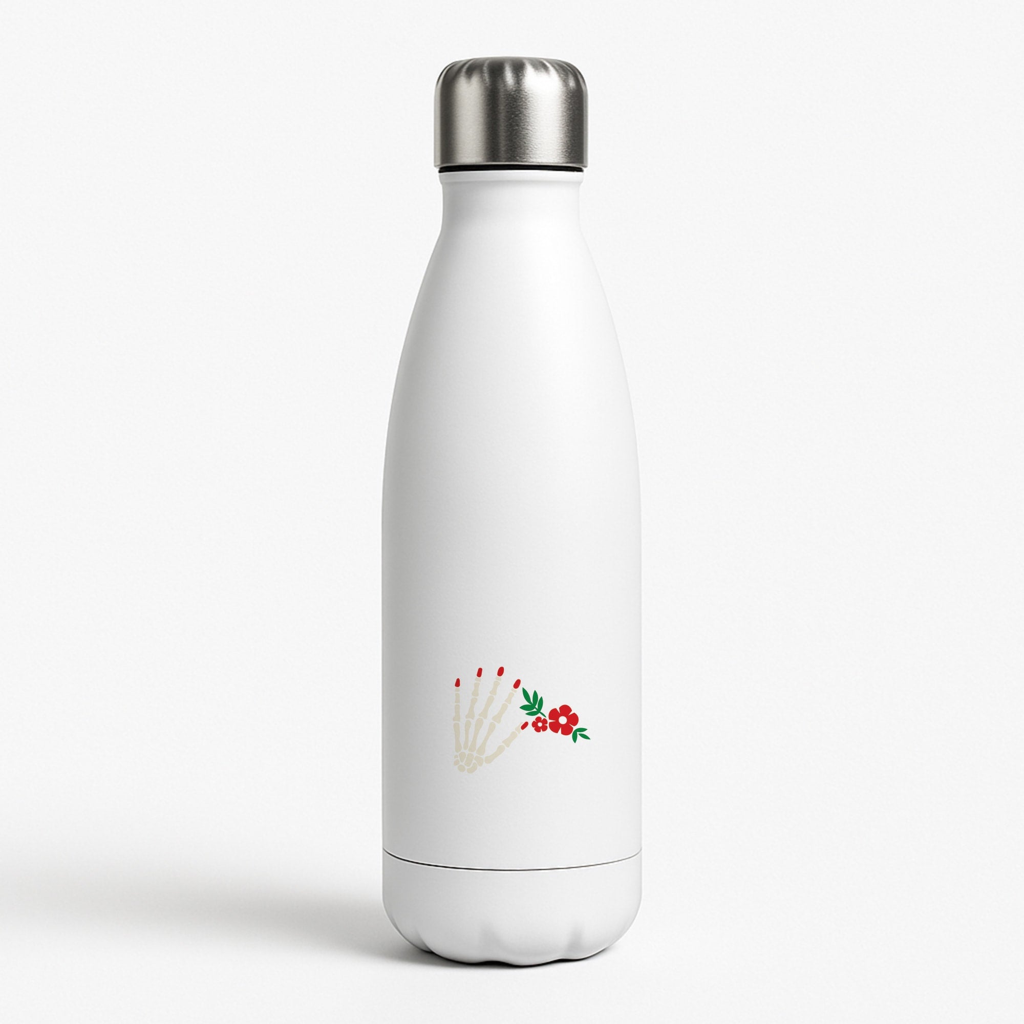 Halloween Pattern 15 White Water Bottle