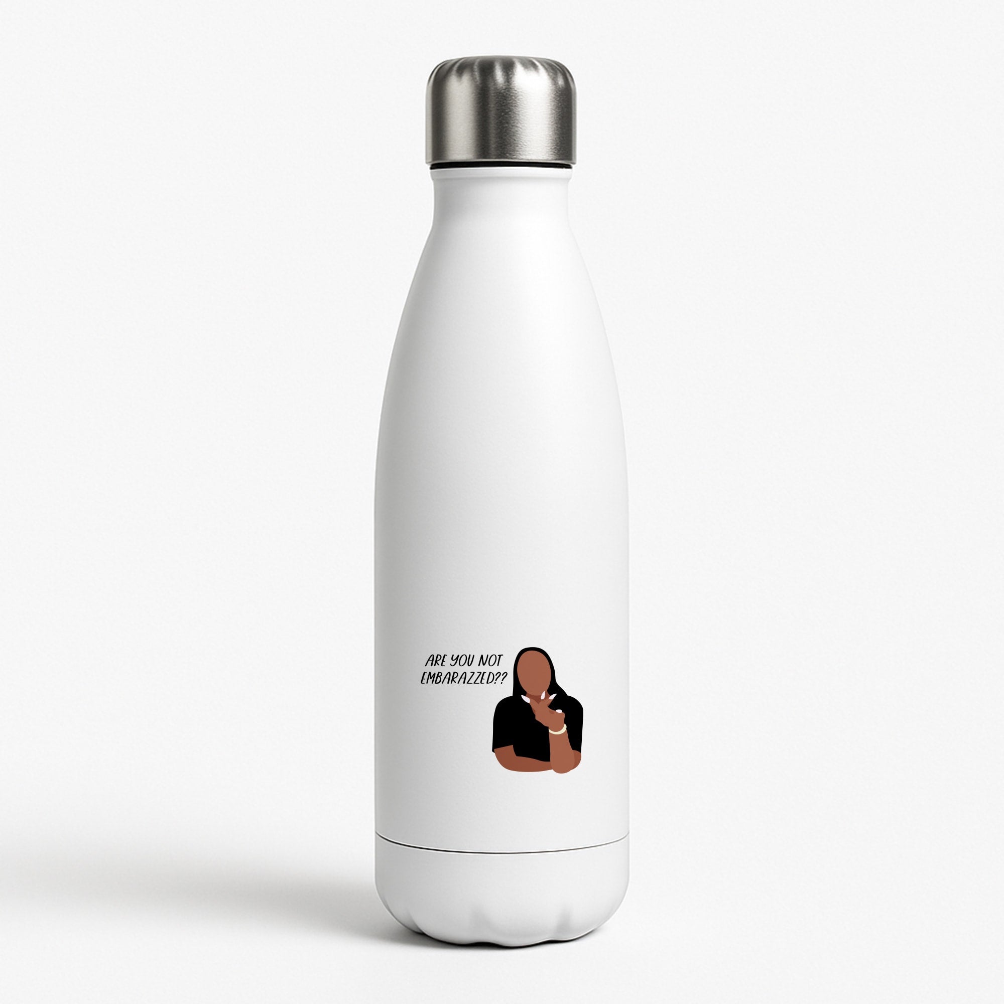 Are You Not Embarazzed? - British Pop Culture Water Bottle