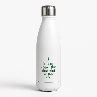 It Is Our Choices White Water Bottle
