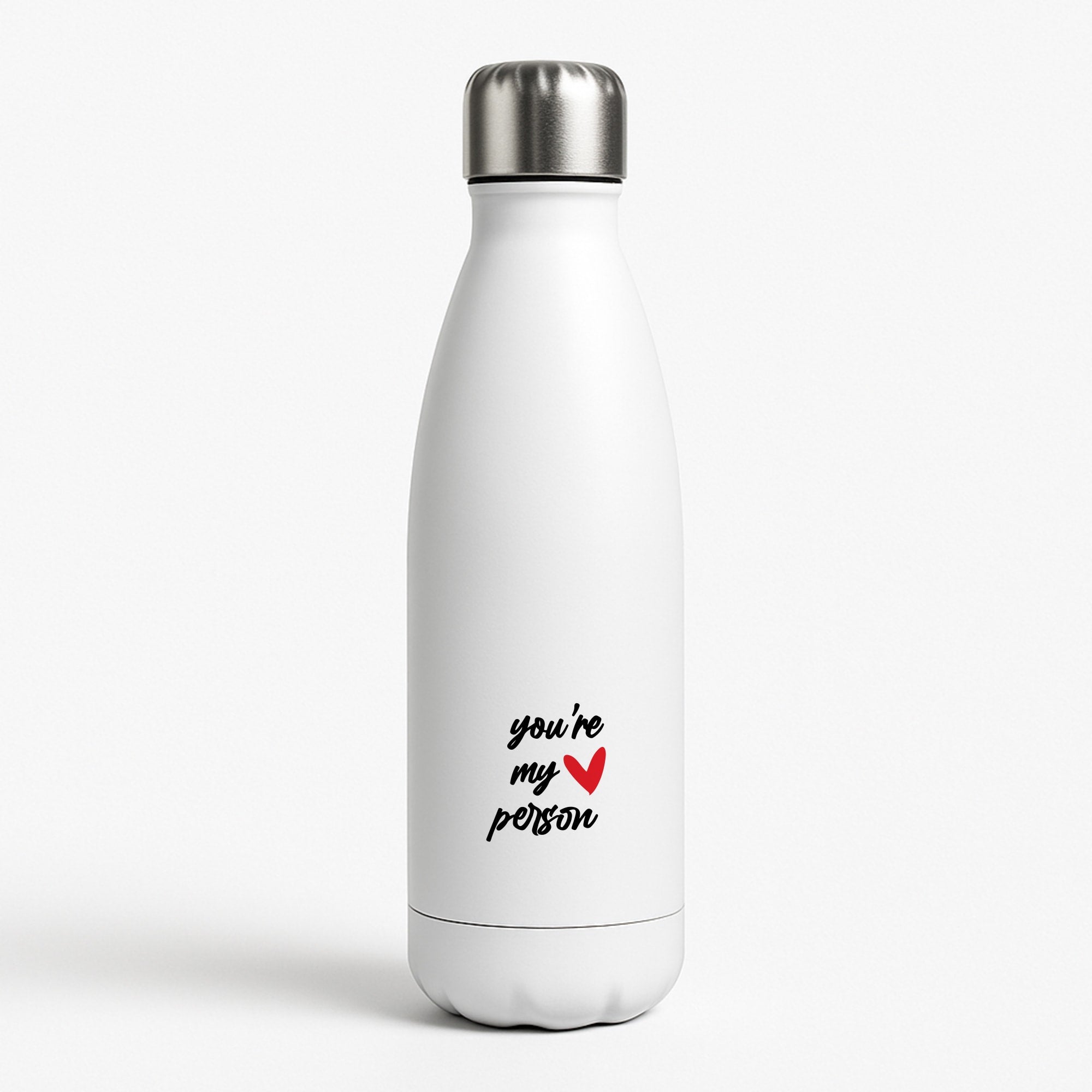You're My Person Love - Grey's White Water Bottle