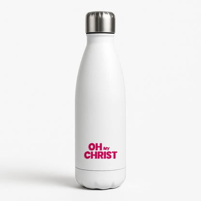 Oh My White Water Bottle