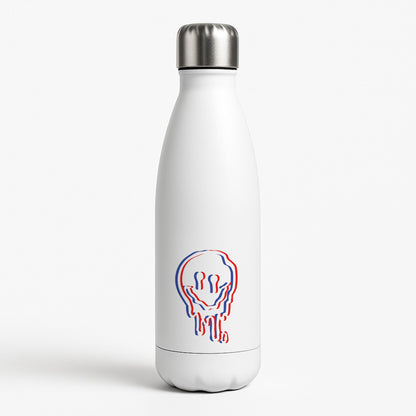 Red Smiley - Juice White Water Bottle