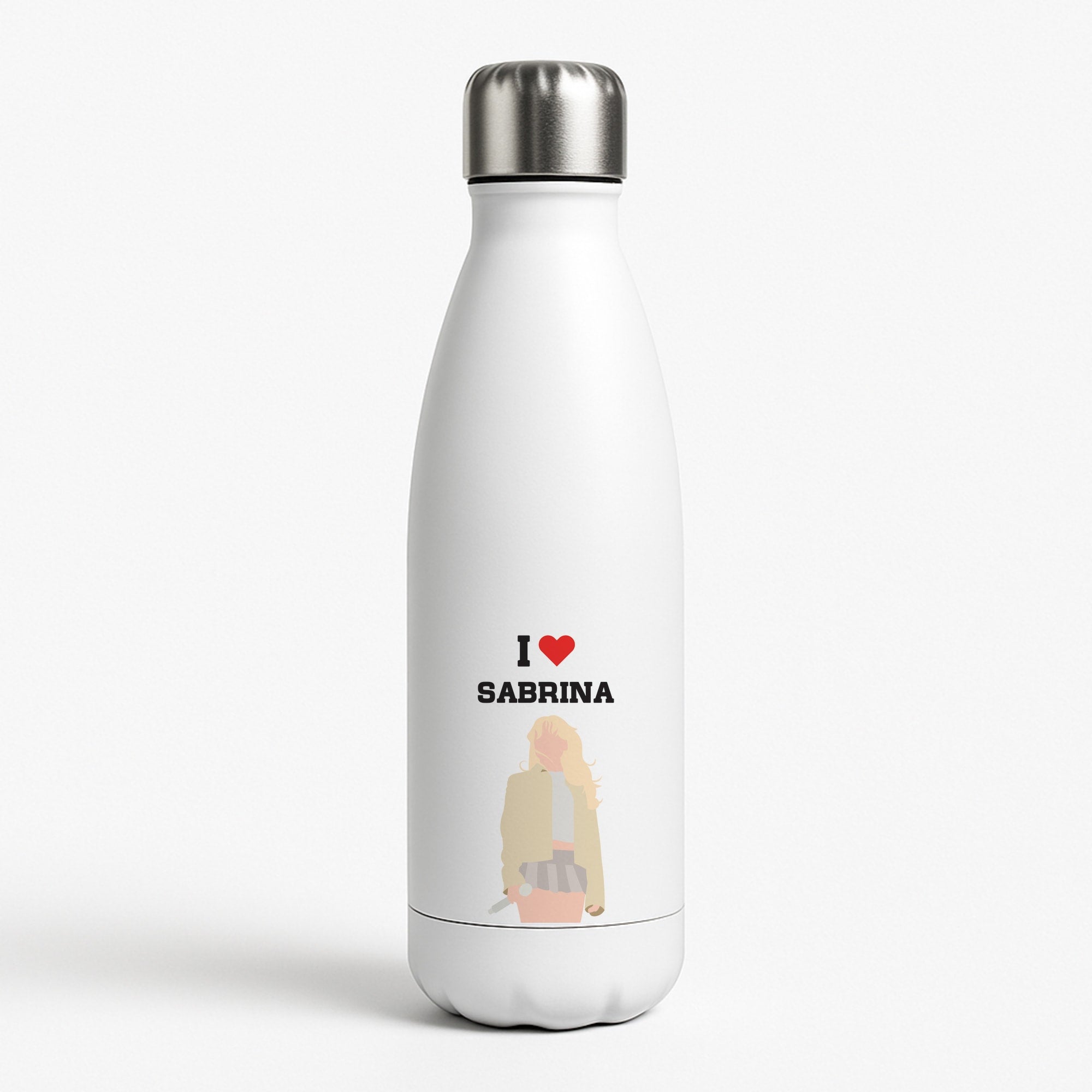 I Love Sabrina Water Bottle