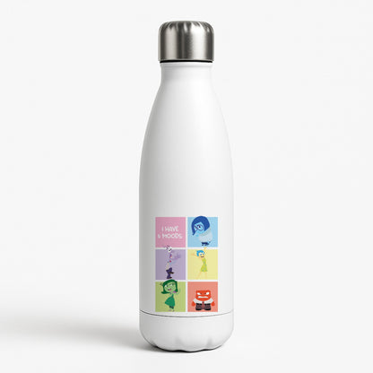 I Have Moods - Inside Out White Water Bottle