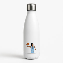 Morant - Basketball White Water Bottle