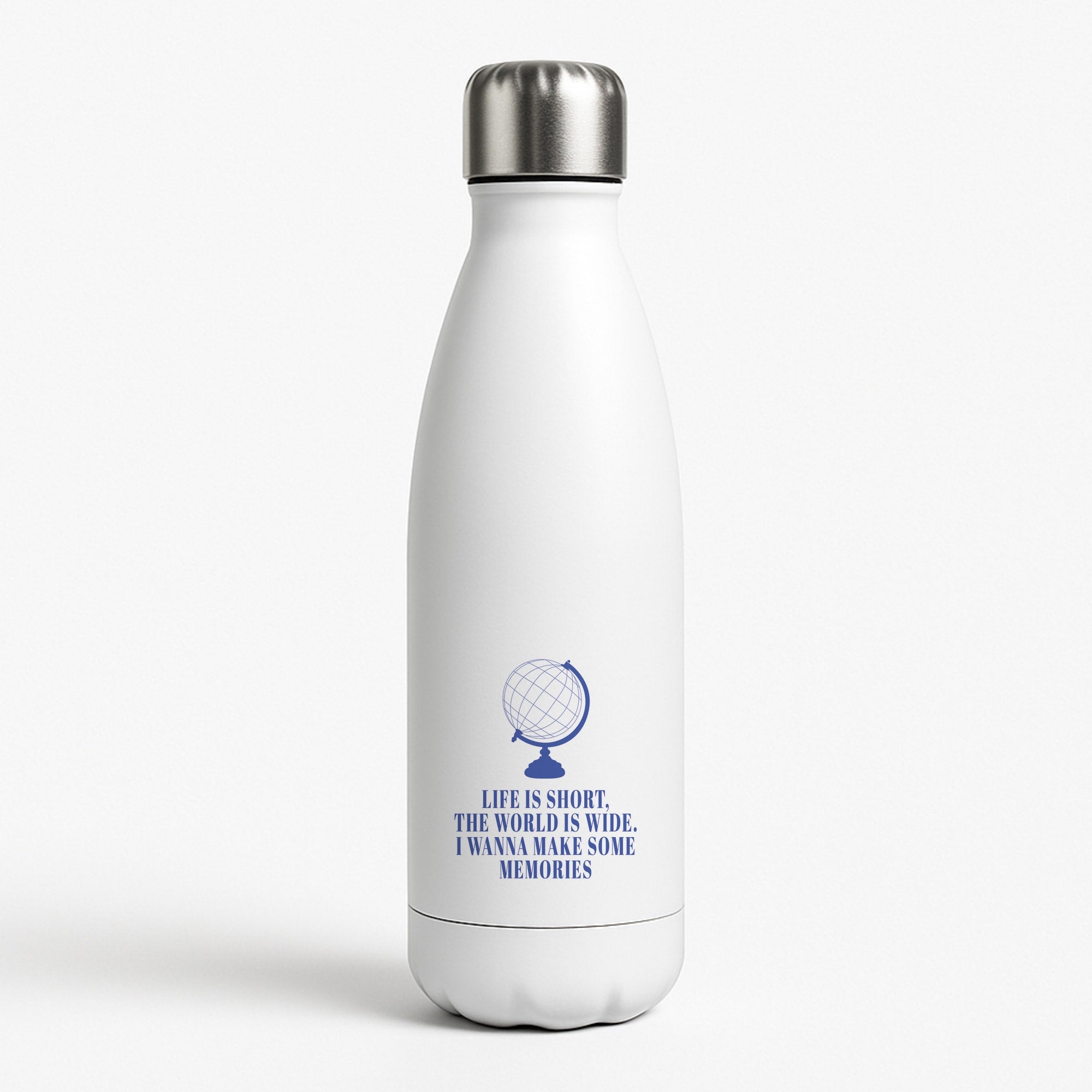 Life Is Short The World Is Wide - Mamma Mia Water Bottle