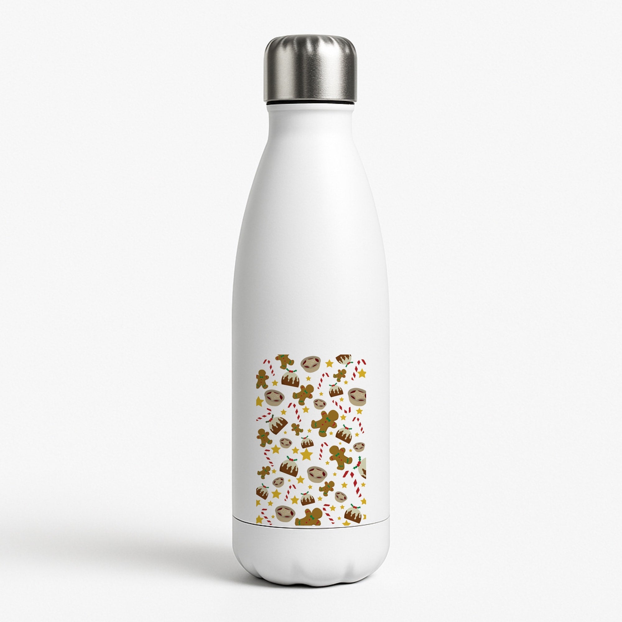 Festive - Christmas Patterns Water Bottle