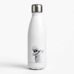 White Helmet DJ Dab White Water Bottle