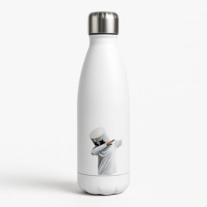 White Helmet DJ Dab White Water Bottle
