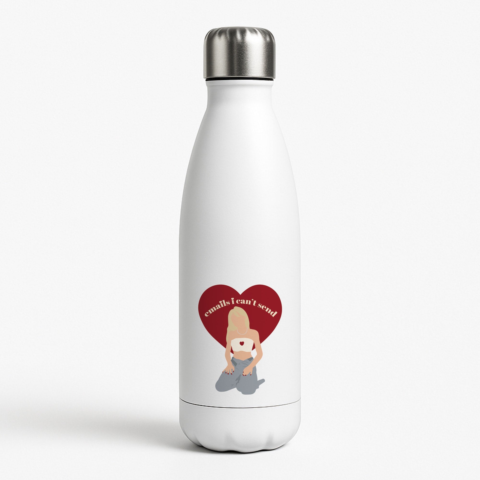 Emails I Can't Send White Water Bottle