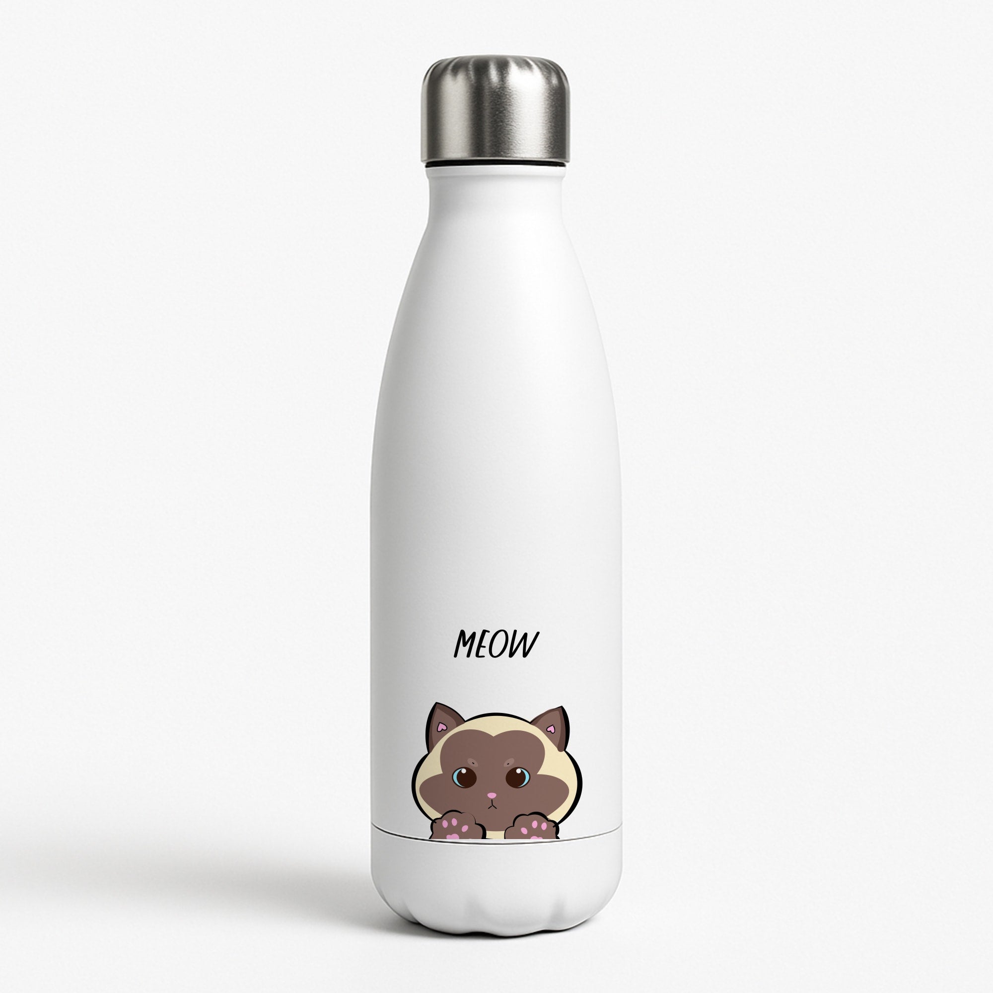Meow Green - Cats Water Bottle