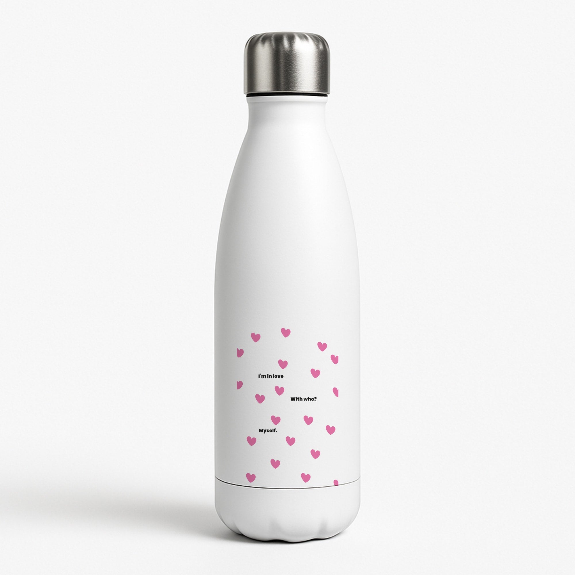 Im in love - Kourtney Kardashian White Water Bottle