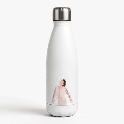 Hearts White Water Bottle
