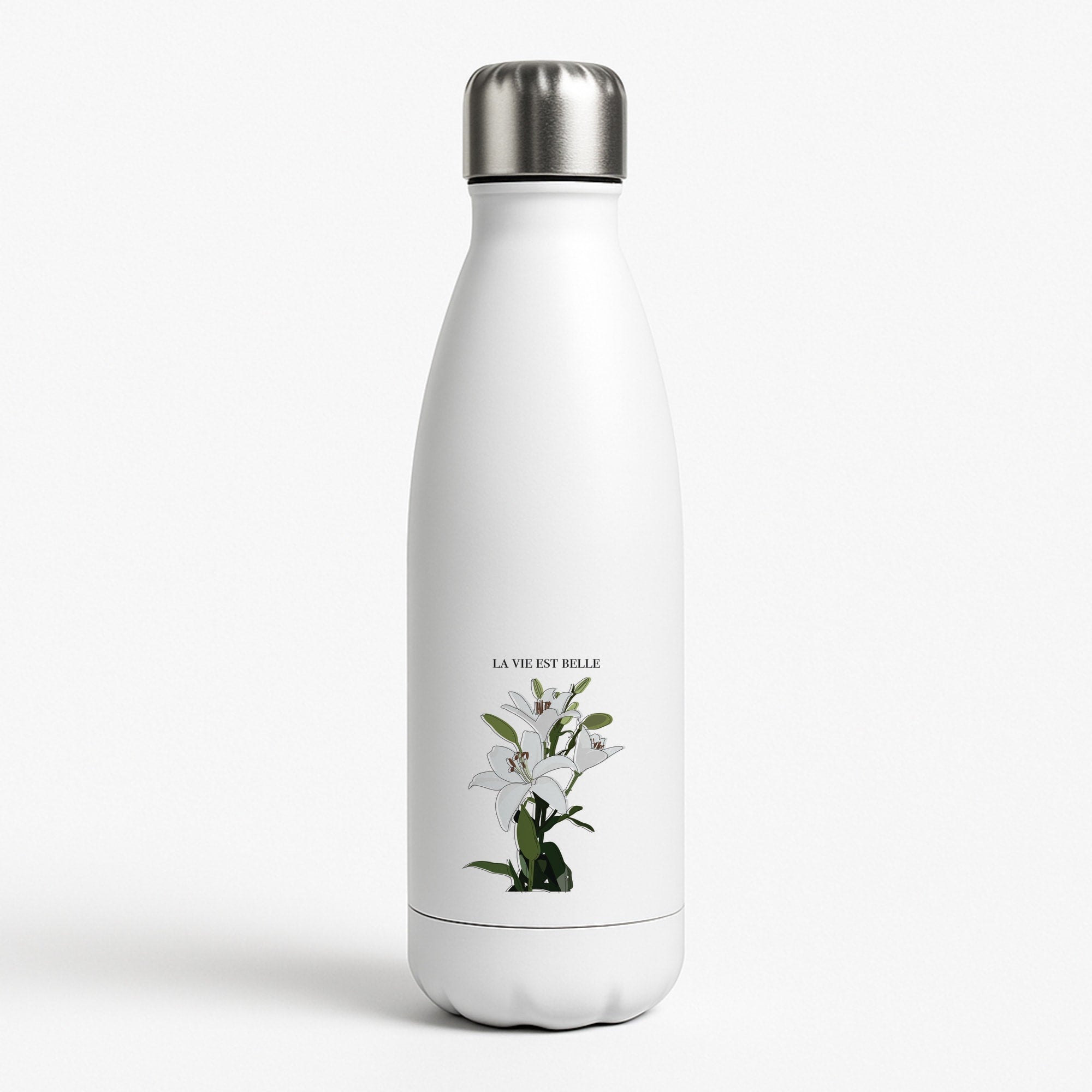 La Vie Est Belle - Clean Girl Aesthetic Water Bottle
