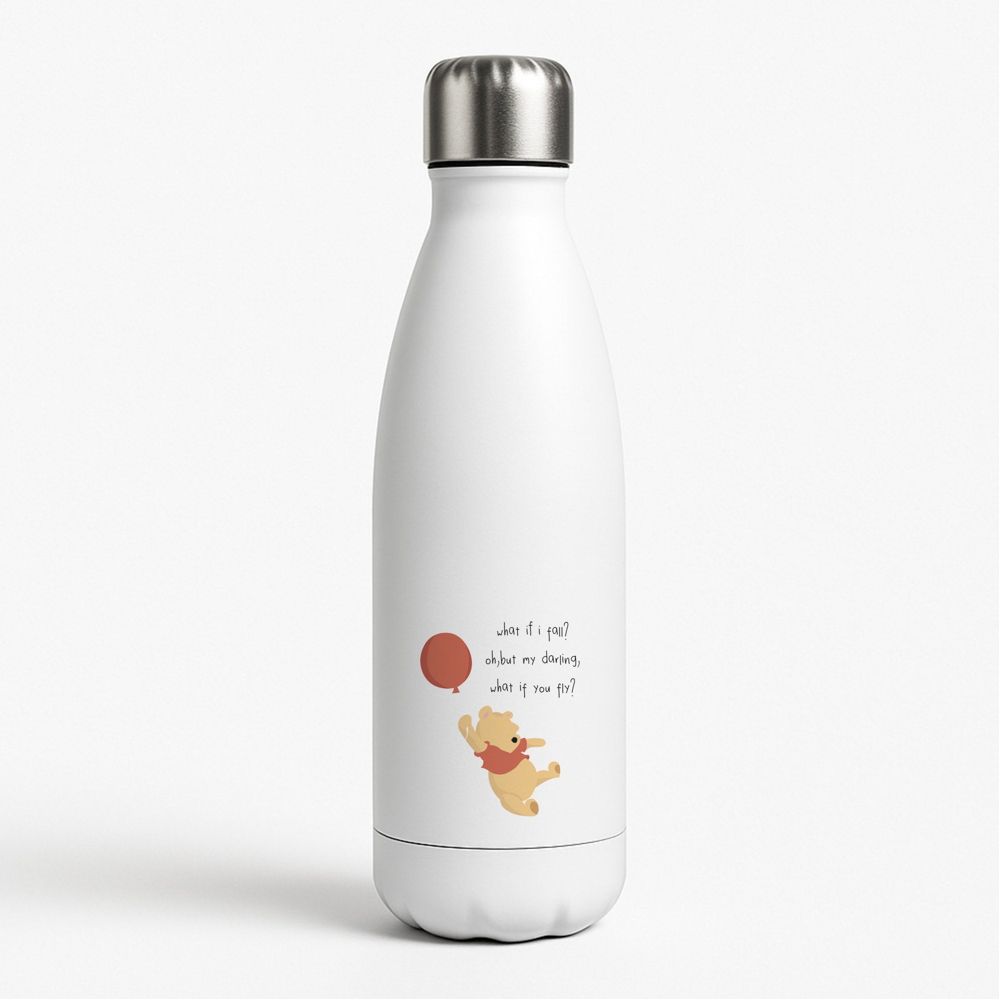 What If I Fail - Winnie Water Bottle