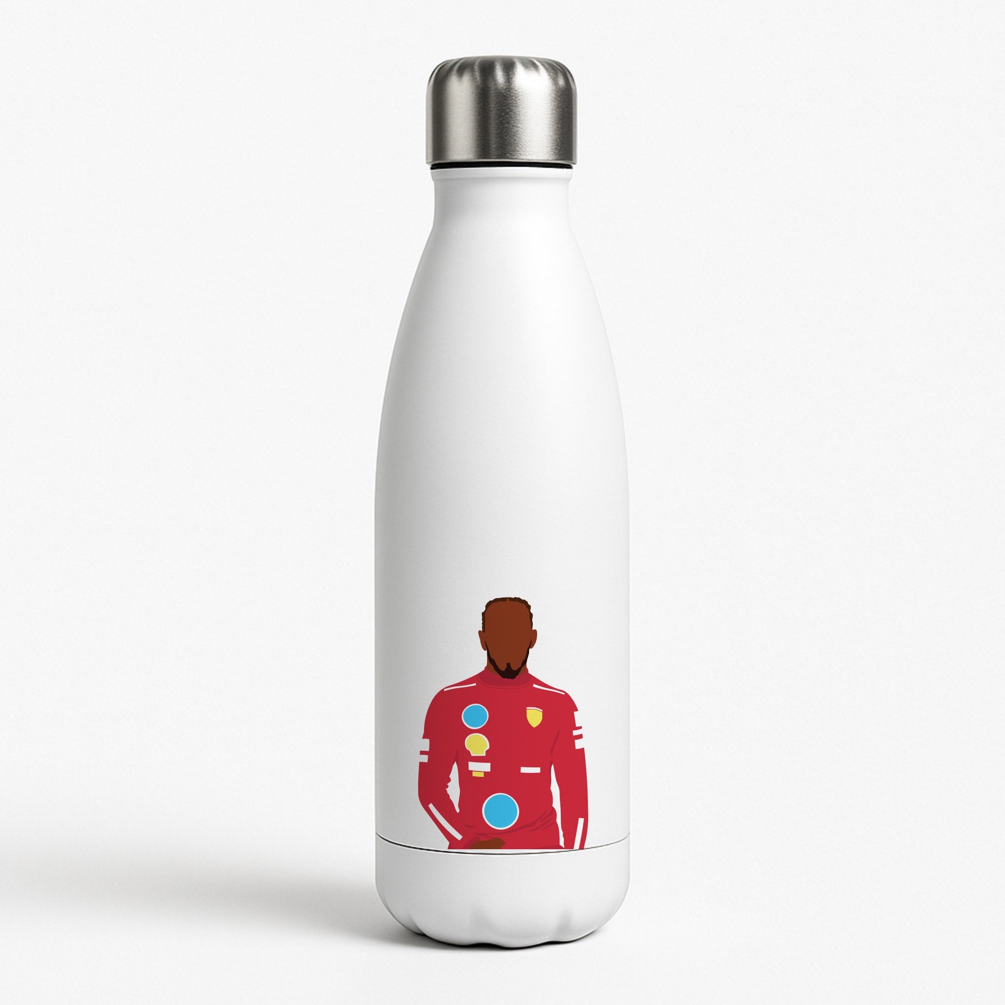 Hamilton In Red White Water Bottle