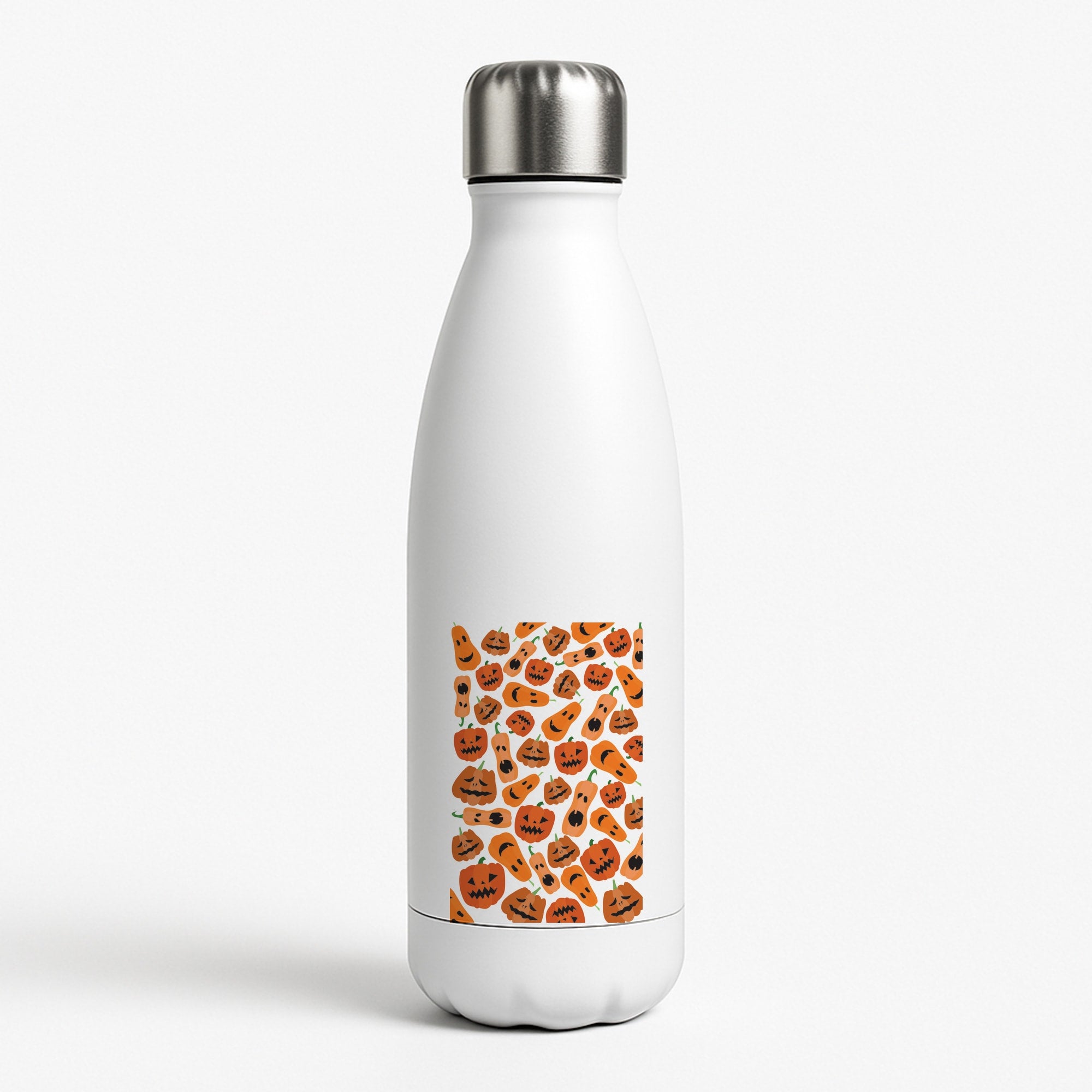 Chilli Pumpkin - Halloween White Water Bottle