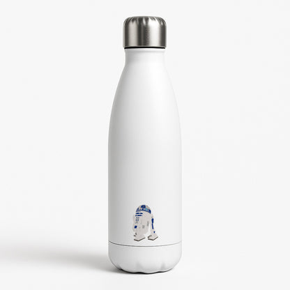 R2D2 White Water Bottle