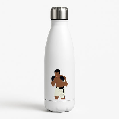Ali - Boxing White Water Bottle