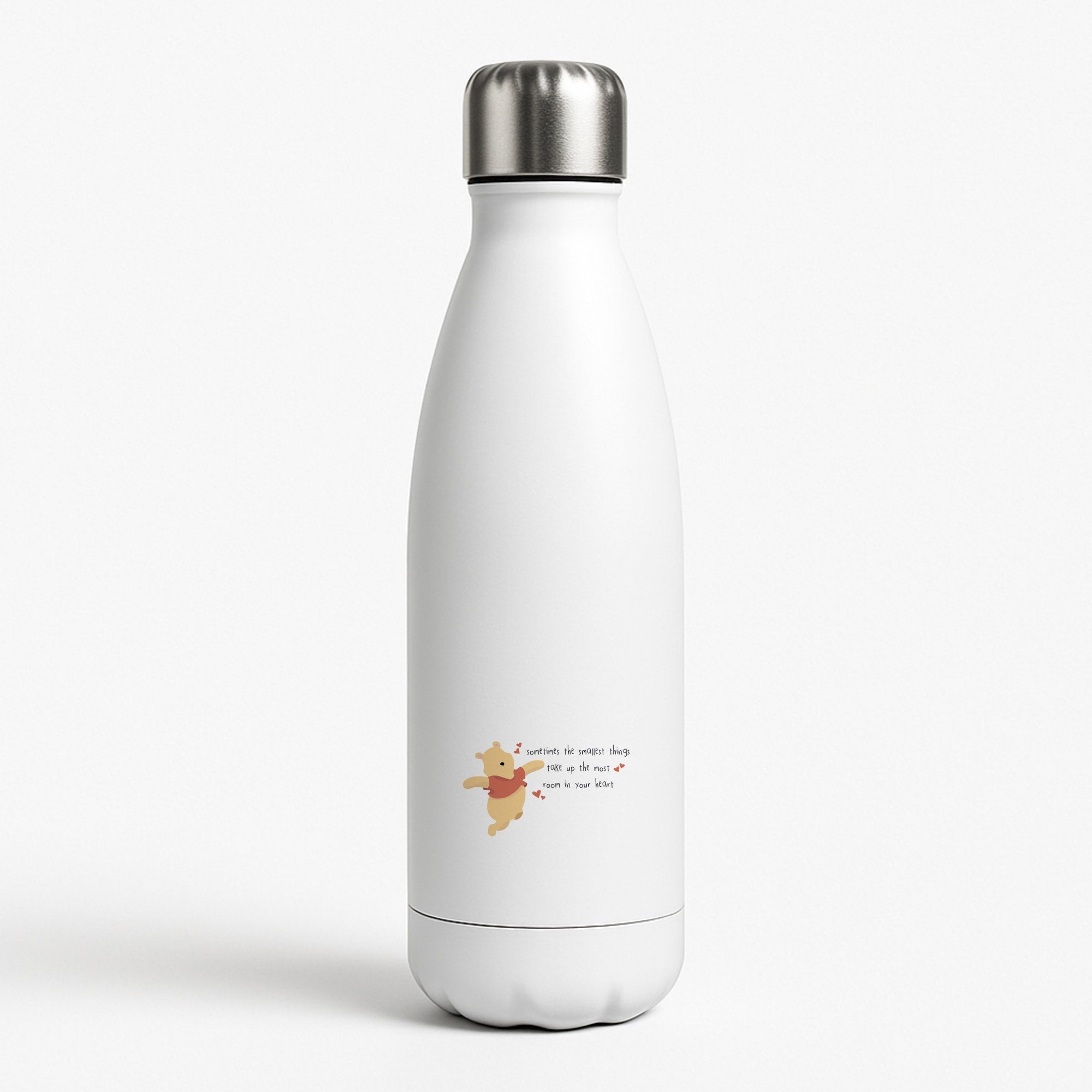 Take Up The Most Room - Winnie White Water Bottle