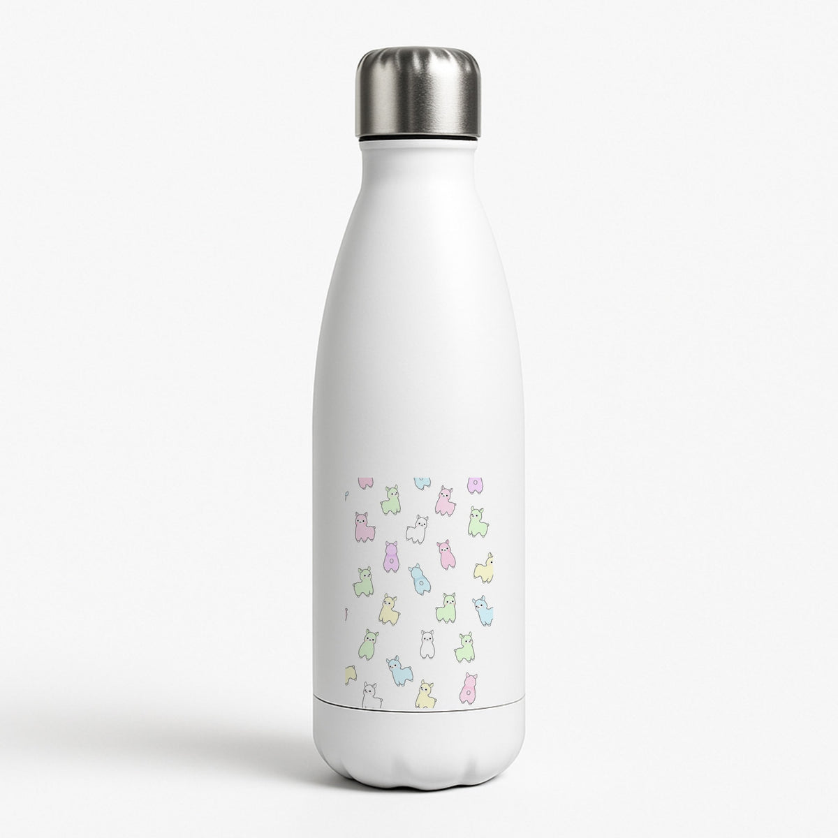 Pastel Pacas Water Bottle