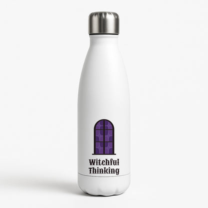 Witchful Thinking White Water Bottle