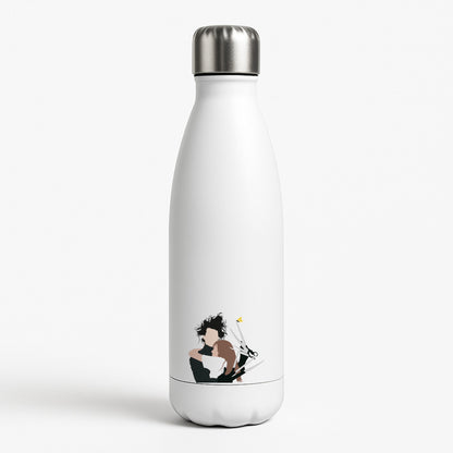 Edward And Kim -Scissorhands White Water Bottle