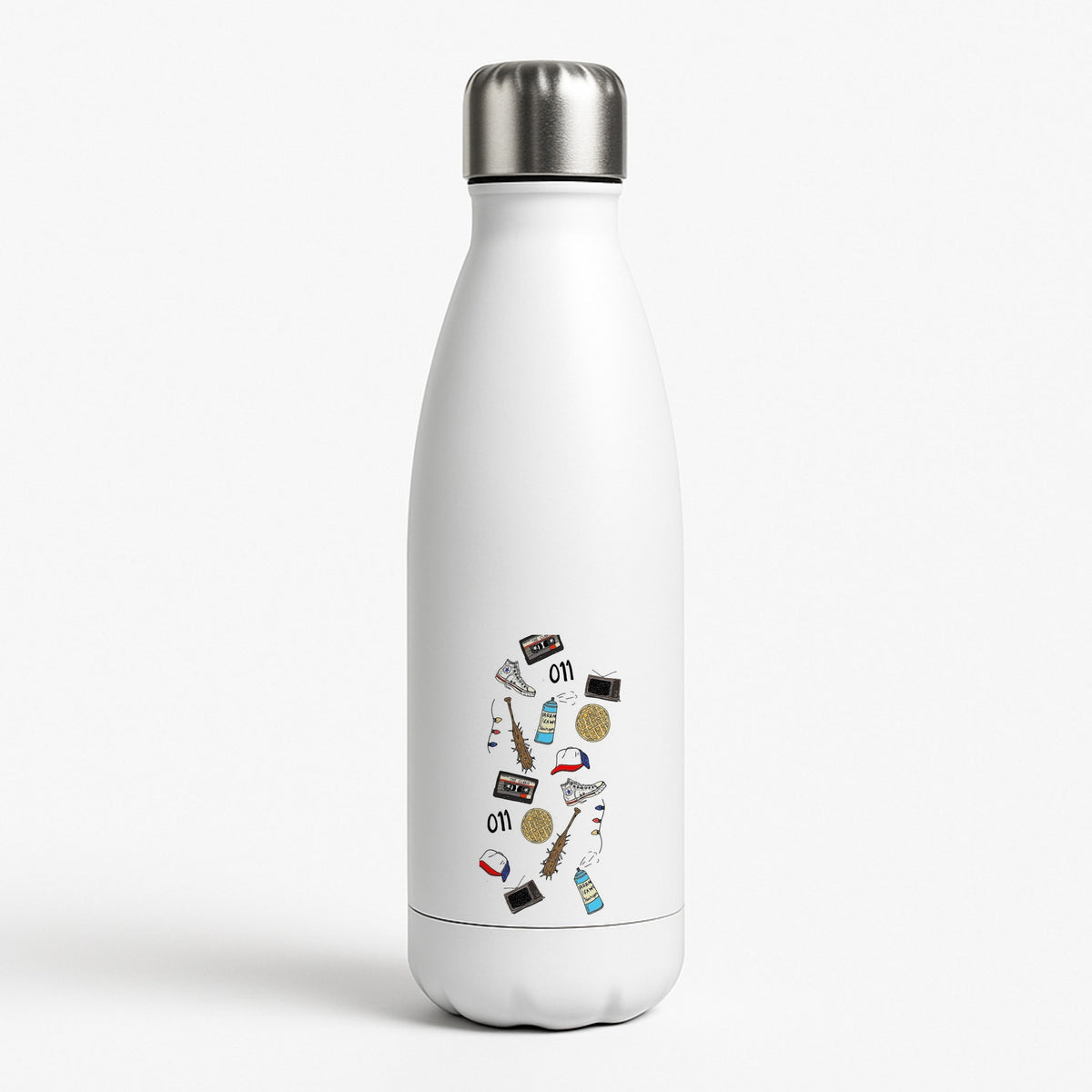 Stranger Drawings Water Bottle