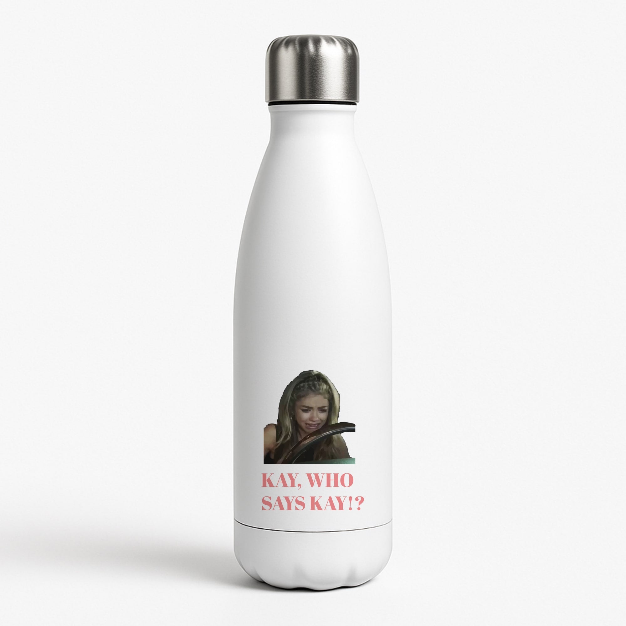 Kay, Who Says Kay!? Water Bottle