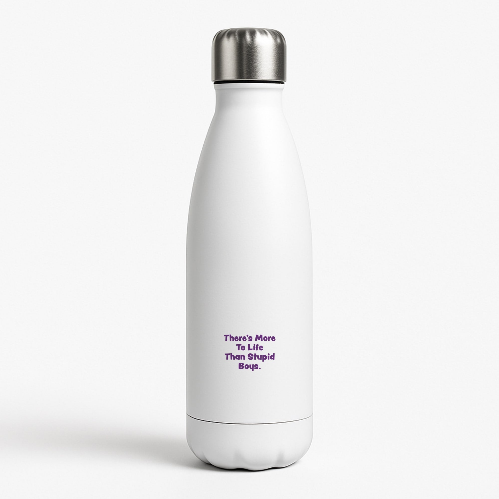 More To Life White Water Bottle