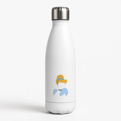 Cinderella White Water Bottle