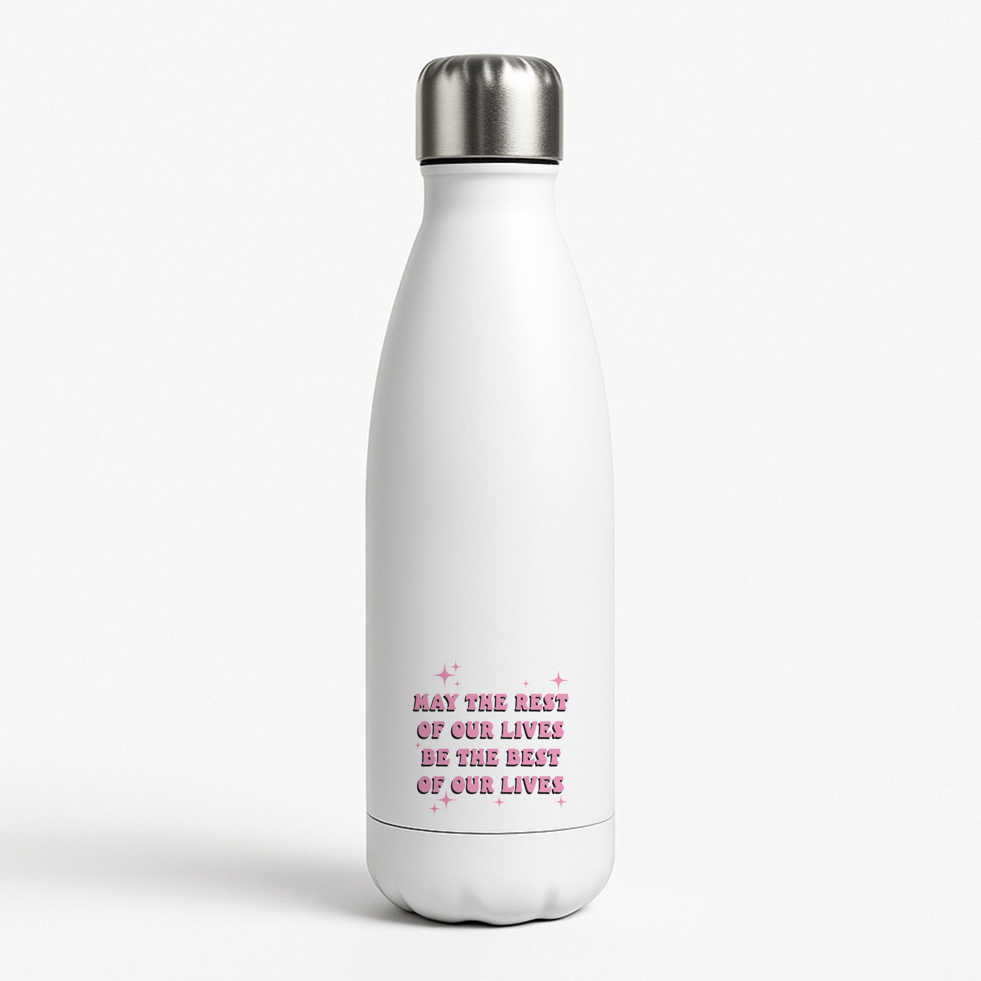 Best Of Our Lives White Water Bottle