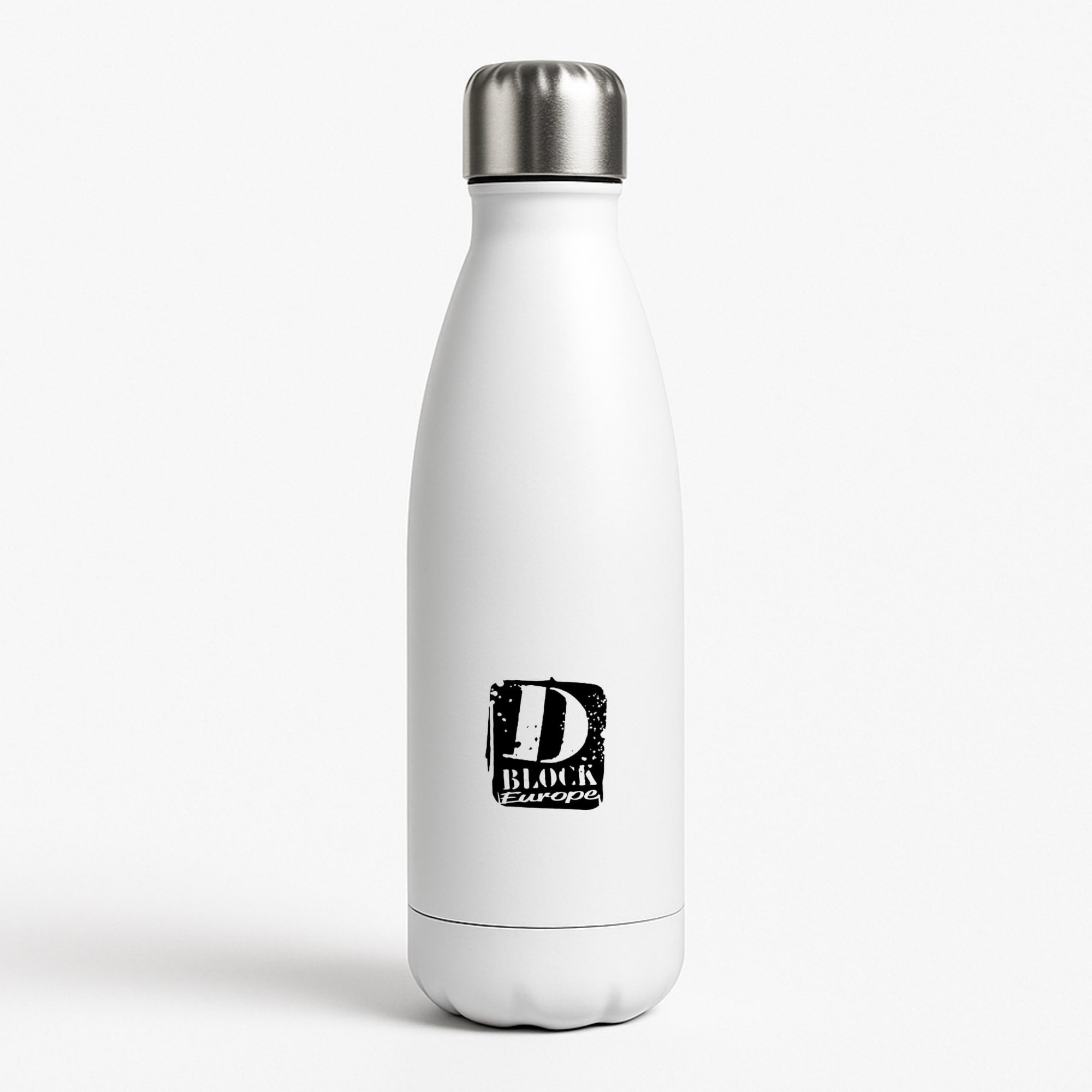 D Block Europe White Water Bottle