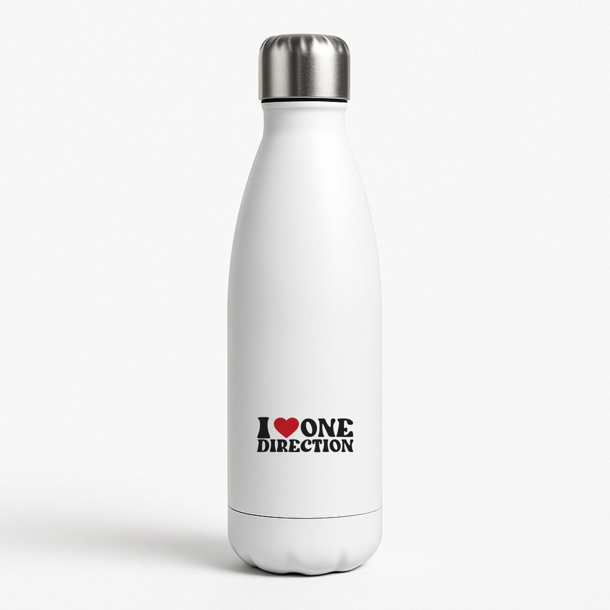 I Love Direction White Water Bottle